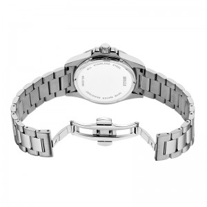 Baogela New Blue Red Water Ghost Watch Men -kello 50 metriä vedenpitävä ruostumattomasta teräksestä valmistettu hihna sveitsiläinen liike RESOGIO MASCULINO 22807