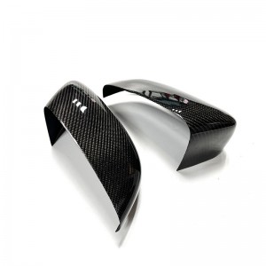 Tehtaan räätälöity hiilikuituauton takapeilin kansi