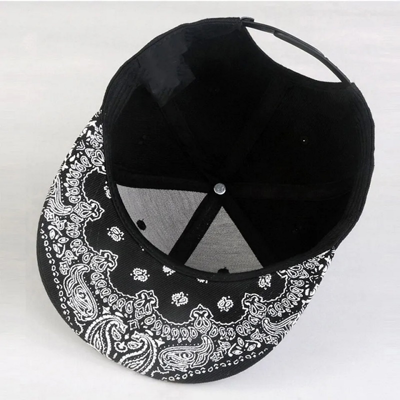 Tukkumyynti Custom Cotton Print Snapback Cap Hat Paras laadukkaat baseball -hatut