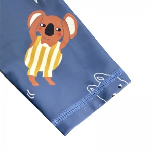 Sarjakuva tulosta vetoketju yksiosaiset lapset uimapuvut