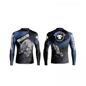 Tukkukauppa illallinen parempi toimittaja räätälöityjen premium -miesten ihottuman vartijoiden bjjnogis, Jiu Jitsu Gi Rash Guard