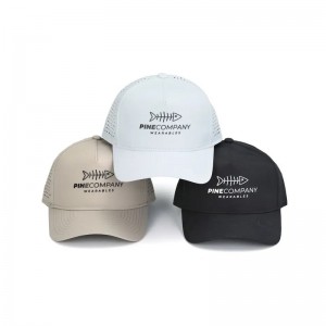 Tukkumyynti Kesä ulkona American 5 -paneeli Kehys Baseball Cap and Golf Hat Motorcycle Trucker Cap Strapback Cap for Men