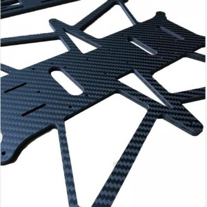 Mukautettu hiilikuitu CNC Service CNC -leikkauskoneisto