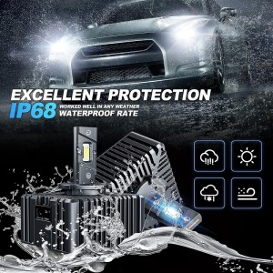 D5S/r LED -ajovalojen lamput