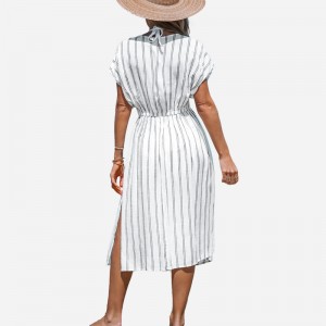 Raidallinen midi-peittopuku