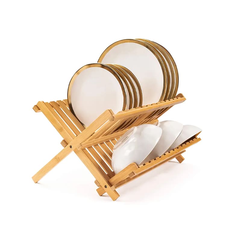 Bambu -astia kuivausteline