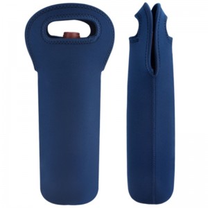 Mukautetut vesijuomat olutpidike eristettyneopreeni käsipussi viinipullo, joka kantaa jäähdyttimen laukkua matkapiknikille