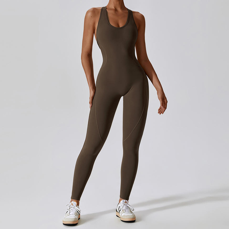 SC1071 Naiset Jumpsuits Gym Romper One Piece Gym Wear Active Workout Koko vartalopuku