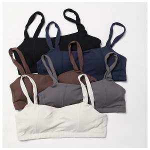 SC10132 Korkealaatuinen urheilulaji Naisten kuntojooga rintaliivit pehmeä venytyspuristusjooga olkapääurheilu rintaliivit