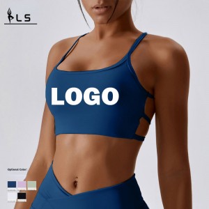 SC10172 Seksikäs urheilu Strappy Custom Sports For For Women Sports Bra for Women Cross-Cross Backdded