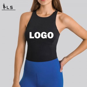 SC10246 Fitness Crop Tops Tank Top Womenin t-paidat Livi Sportswear Workout Jooga Tank Top For Woman For Woman
