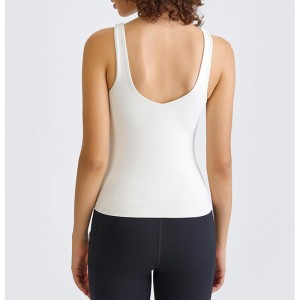 SC102511 Yoga -naiset Räätälöity jooga Top Running Vest Athletic Gym Wears Tank Top Livi Sportswear Workout Joogan Tank Top
