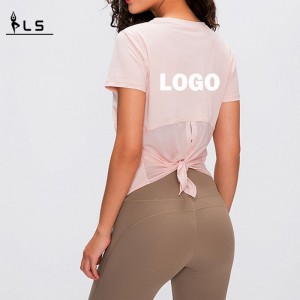 SC10269 Crop Top Gym Jooga Dryfit Sports Women \\\\ S-paidat kunto-naiset seksikäs urheilu hiki paita