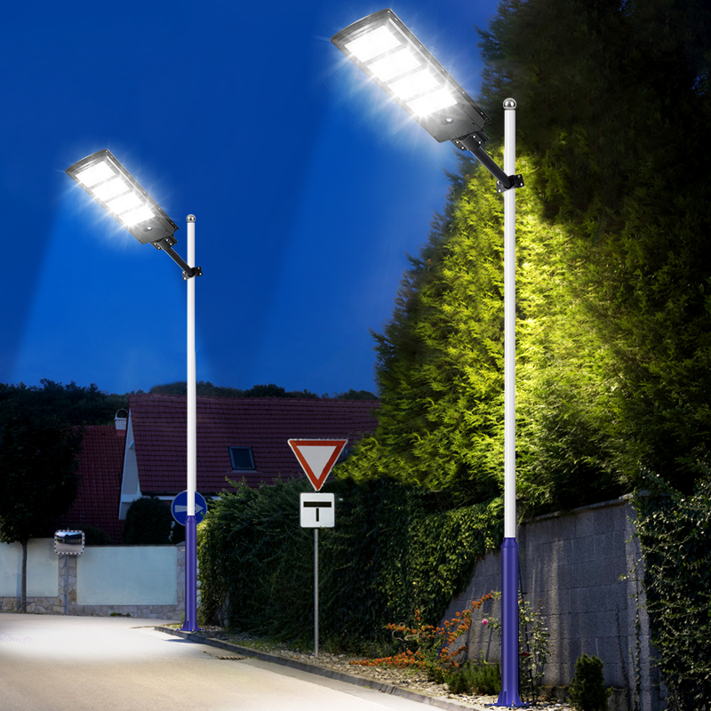 Kaksinkertainen pään induktio Solar Street Lamp