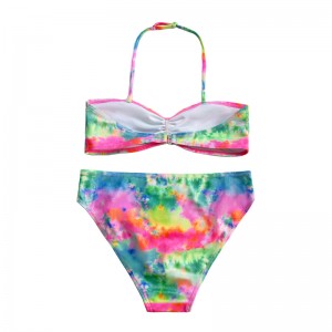 Lapset \\\\ \'uimapuku riipuskaulalla ja kaltevuusvärillä