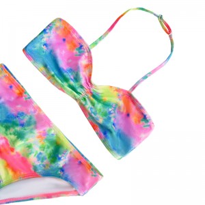 Lapset \\\\ \'uimapuku riipuskaulalla ja kaltevuusvärillä