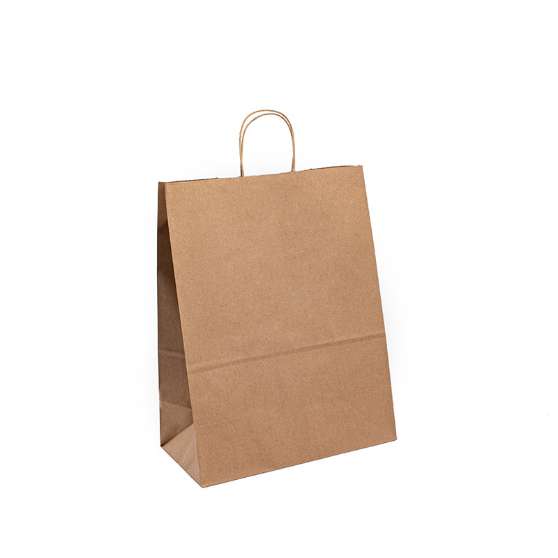 Paper laukku logo tukkumyynti paperilahjapussi kierrätetyt paperipussit