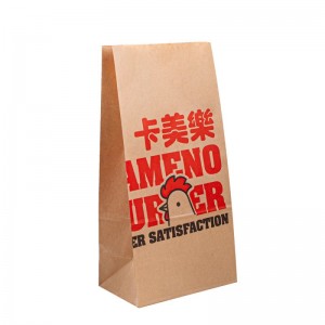 bolsas -paperikuljetuslaukut Kraft -laukku räätälöityjä bolsas -paperipusseja ruoan pakkaamiseen