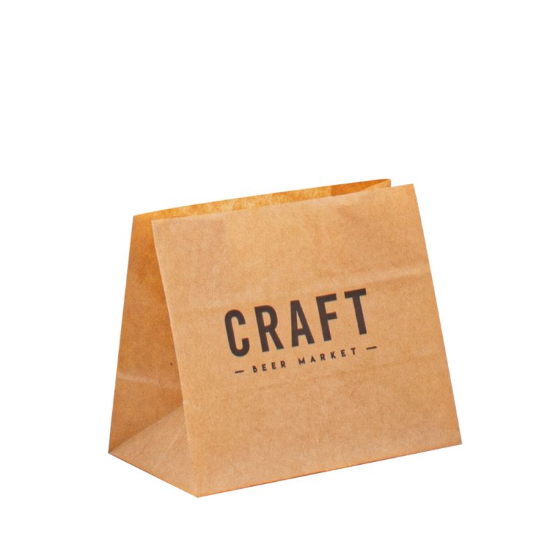 bolsas -paperikuljetuslaukut Kraft -laukku räätälöityjä bolsas -paperipusseja ruoan pakkaamiseen