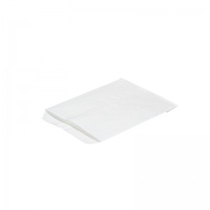 Rasvakestävä valkoinen Kraft -paperipussit Kraft -paperiruokapussi perunasirun OEM: lle