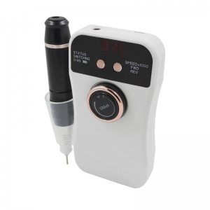 Paras 35000 rpm Nails Poraa ladattava kannettava kynsinauhan ammattilainen kynsitiedosto sähköprofiilit