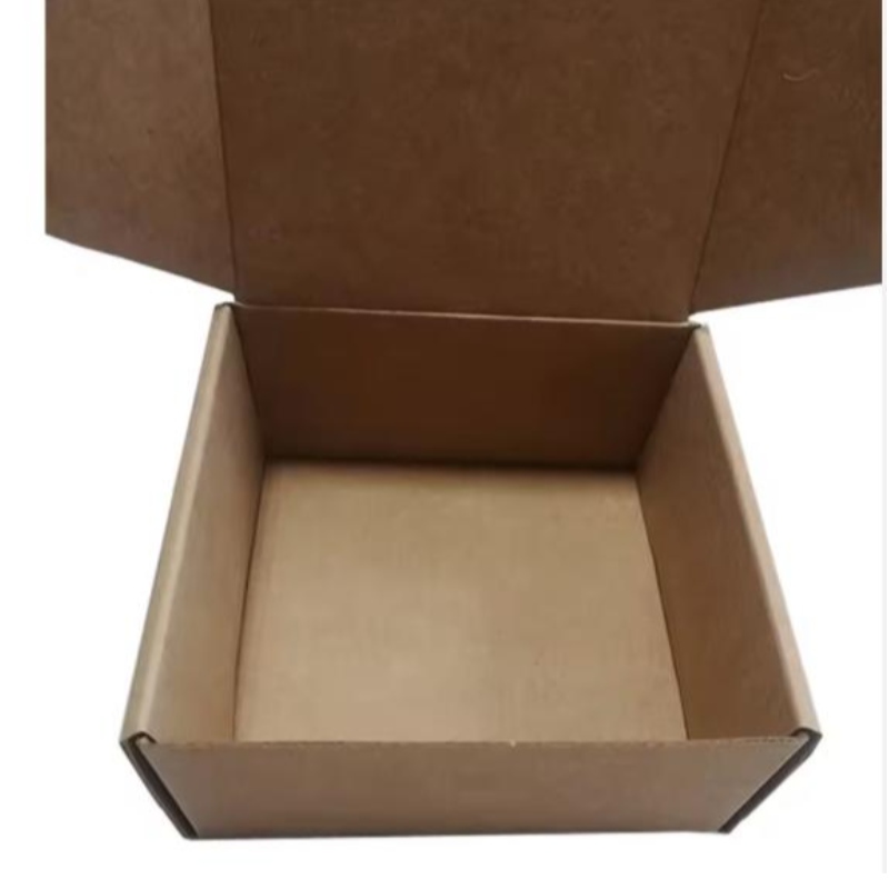 Paper Kraft Paper Belt Box -lompakkopussin offset -tulostus Aaltolaatikko Kierrä paperilahjapakkaus tukeva laadukas tuote
