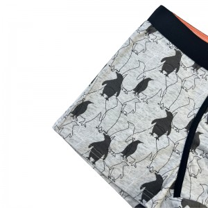 OEM -tukkumyynti Plus -kokoinen painatusnyrkkeilijät hengittävät polyesterin alusvaatteet miehet räätälöityjä logo tulostusnyrkkeilijöitä