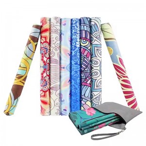 Mokkanahka (mikrokuitu) kumijoogamatto