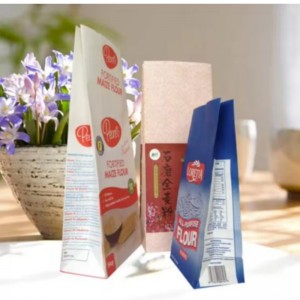 Halpa hinta 1 kg 2 kg 5 kg:n jauhojen pakkauspussi myytävänä