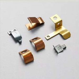 OEM mukautetut metallileimausosat Kupari Teräs Sähköinen Sähköinen Sähköinen kosketin