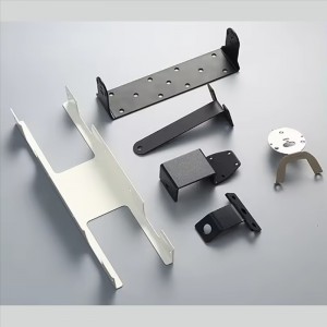 OEM-muokattu korkean tarkkuuden metallileimausosa ruostumattomasta teräksestä valmistettu metallilevy, jossa on laserleikkaus taivutusosia