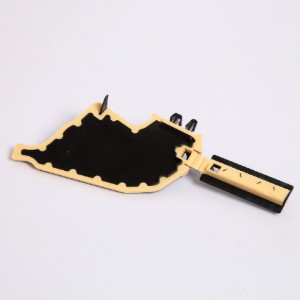 Kaksivärinen muoviosa