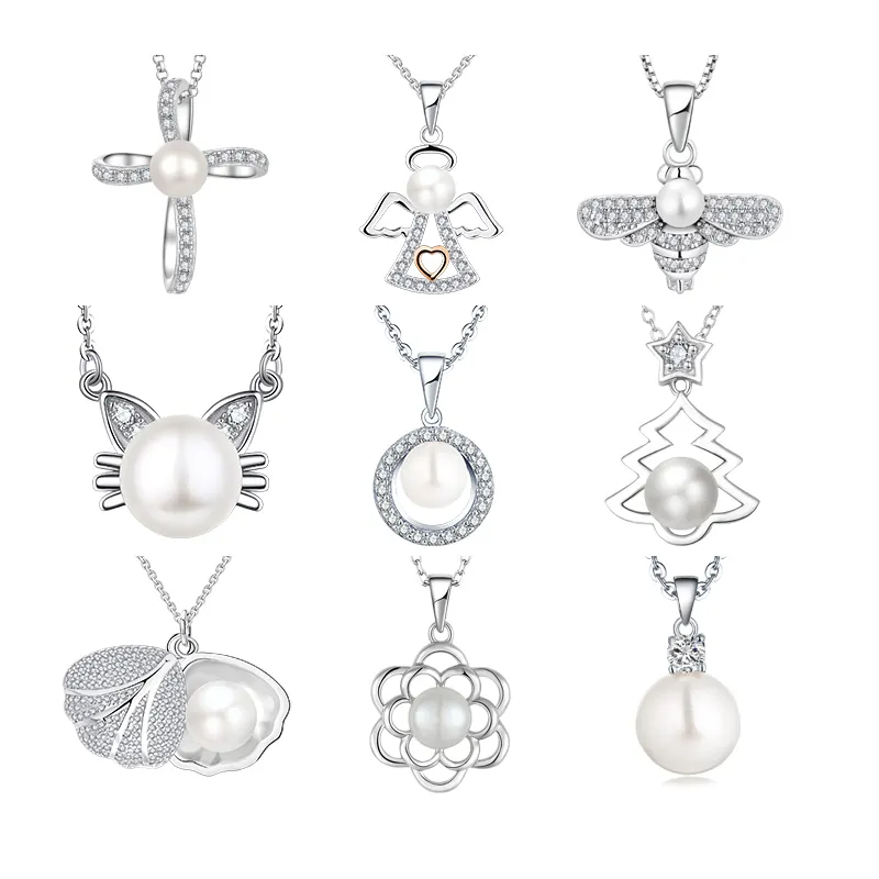 Hongde Räätälöidyt Pearls Diamond korut kaulakoru muoti