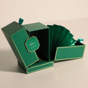 Mukautettu Double-Luksuslahjalaatikon avaaminen