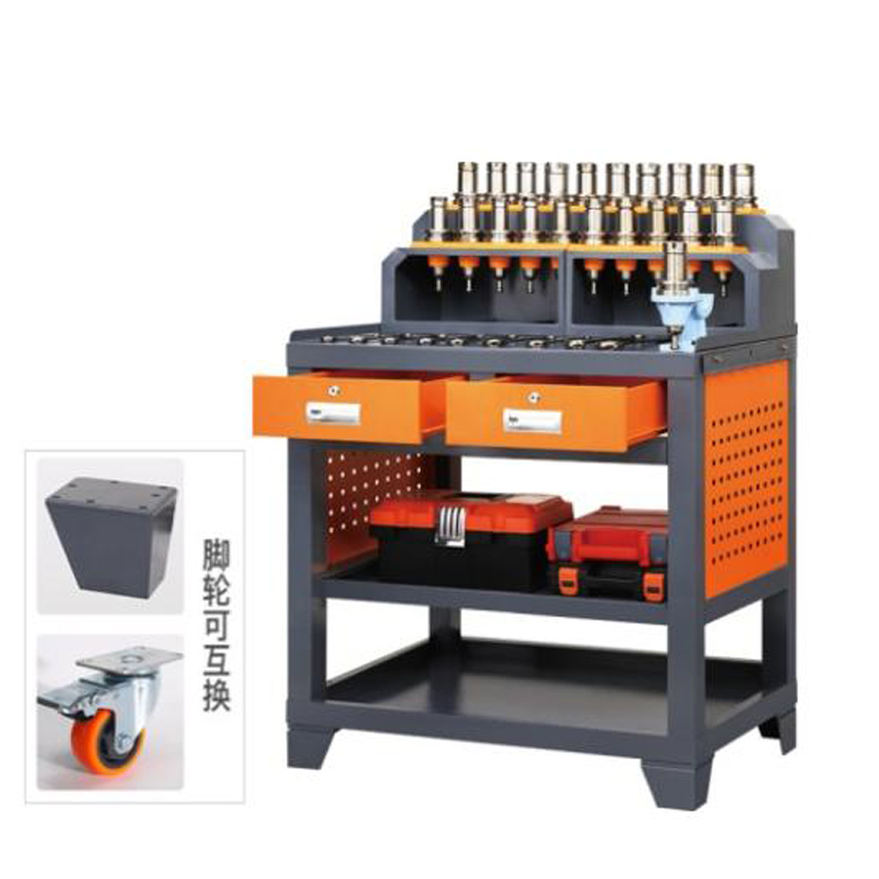 Harmaa ulkoneva -Platformbench Vise Workbench