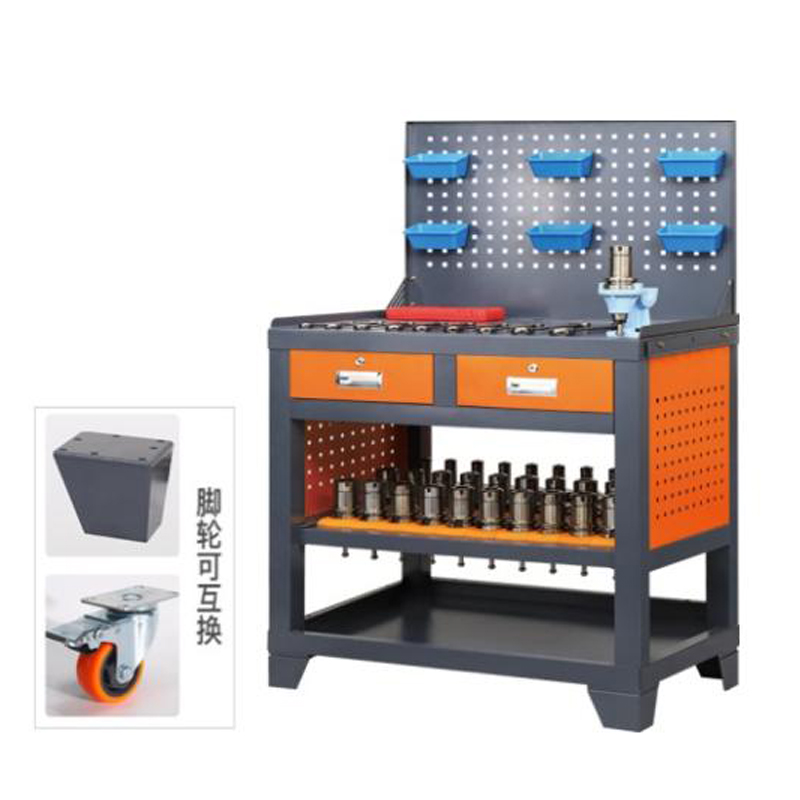 Harmaa ulkoneva -Platformbench Vise Workbench
