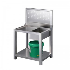 Poraus- janapautuskoneen puhdistuspöytä