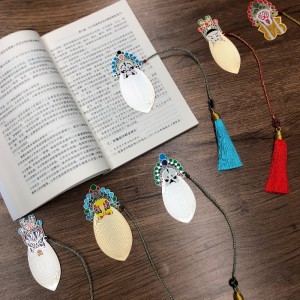 Kiinalainen oopperamaski kirjanmerkki