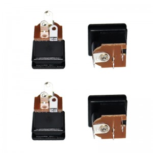 DC -pistorasia DC-207, suora insertion äänen pistorasia, kaksi-nasta kuparitapin virran latauspistorasia