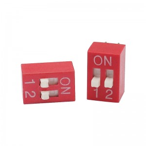 DIP -kytkin XZ-Dse-02RGA, 2P DIP -kytkin signaalin vastaanottomoduuleille autojen automaatiolaitteiden kentällä