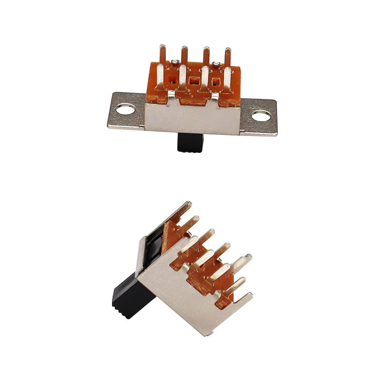 liukukytkin SS23F06 Custom-tehdä kaksinkertaiseksi-rivi 6-nasta pystysuuntainen pölynimurin hiustenkuivaaja liukukytkin