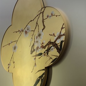 Zotye Ruostumattomasta teräksestä valmistettu kullattu kiinalainen-tyylikuvioiset ruostumattomasta teräksestä valmistetut koristeet