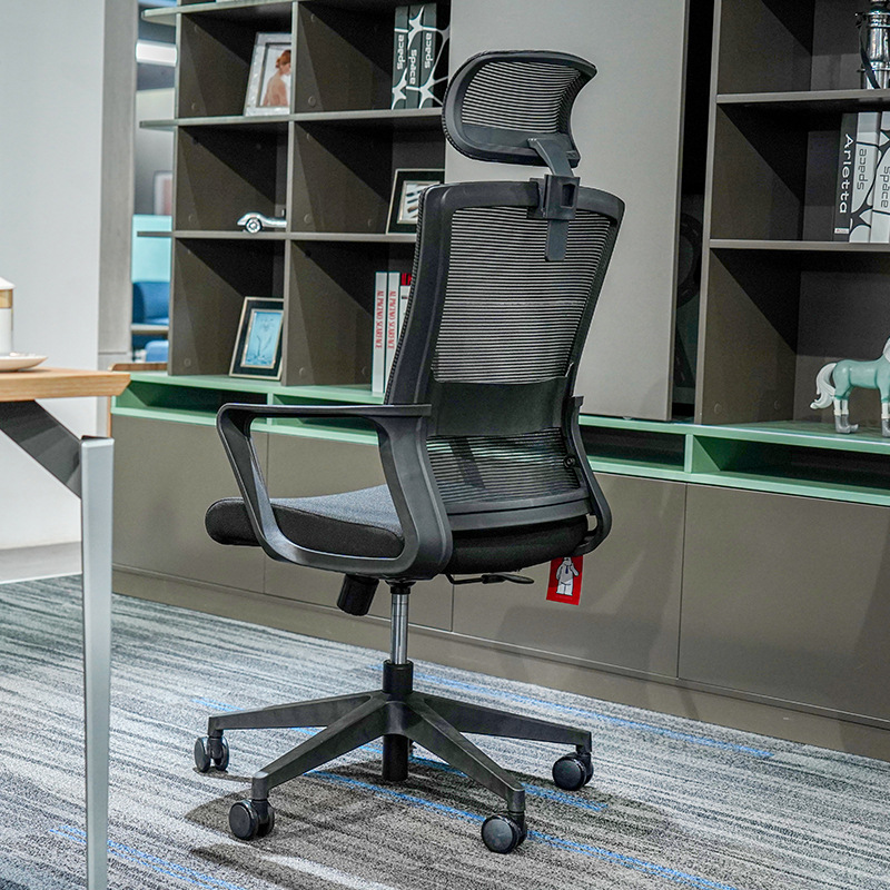 Malli BGY001 Ergonominen verkkotuoli - Hengittävä kaareva selkäkorkeus-Säädettävät käsivarret opiskelua, toimistoa ja pitkiä istuntoja varten