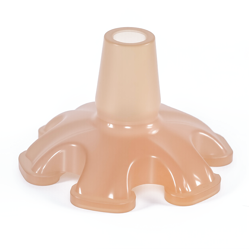 6 piikin itseseisovan kainalosauvan kärkeä